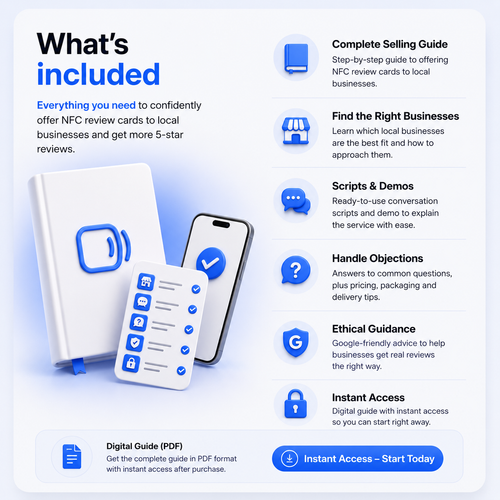 Selling Guide for NFC Review Cards